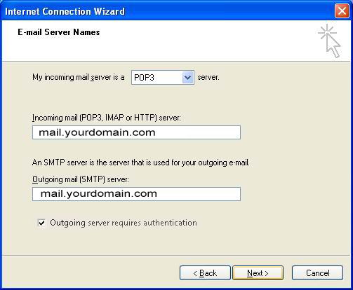 Provide mail servers